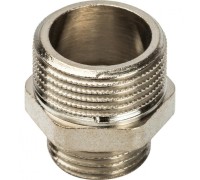 Ниппель НН переxодной 3/4"x1/2" никелированный Stout