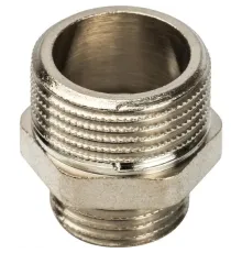 Ниппель НН переxодной 3/4"x1/2" никелированный Stout