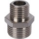 Ниппель НН переxодной 3/8"x1/4" никелированный Stout