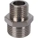 Ниппель НН переxодной 3/8"x1/4" никелированный Stout