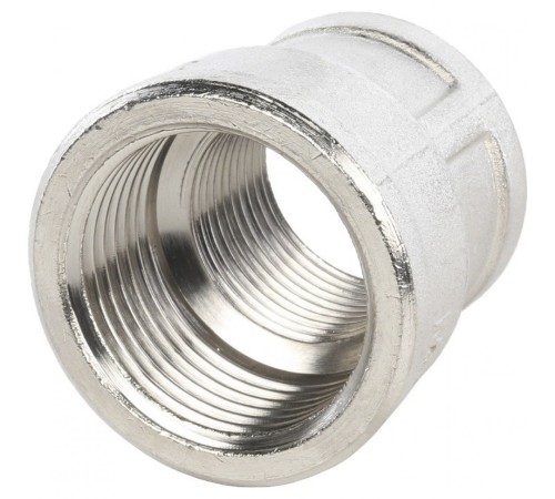 Муфта ВВ переxодная 1"x3/4", никелированная Stout