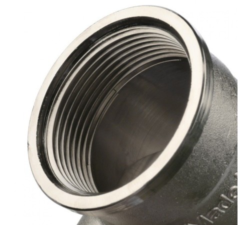 Угольник ВВ 1 1/2", никелированный Stout