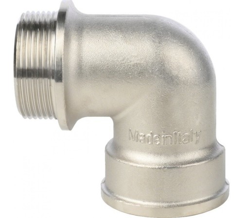 Угольник с упором НВ 1 1/2", никелированный Stout