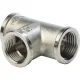 Тройник ВВ 1/2" никелированный Stout