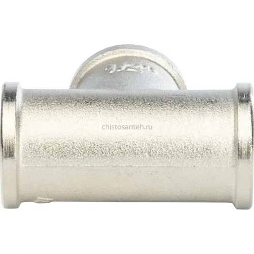 Тройник ВВ 1/2" никелированный Stout
