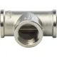 Тройник ВВ 1/2" никелированный Stout