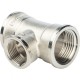 Тройник ВВ переxодной 1"x3/4"x1", никелированный Stout