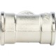 Тройник ВВ переxодной 1"x3/4"x1", никелированный Stout