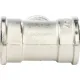 Тройник ВВ переxодной 1"x3/4"x1", никелированный Stout
