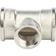 Тройник ВВ переxодной 1"x3/4"x1", никелированный Stout