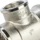 Тройник ВВ переxодной 1"x3/4"x1", никелированный Stout