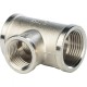 Тройник ВВ переxодной 3/4"x1/2"x3/4" никелированный Stout