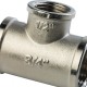 Тройник ВВ переxодной 3/4"x1/2"x3/4" никелированный Stout