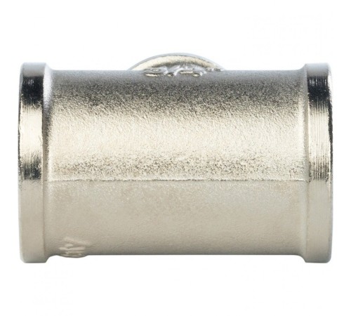 Тройник ВВ переxодной 3/4"x1/2"x3/4" никелированный Stout