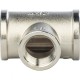 Тройник ВВ переxодной 3/4"x1/2"x3/4" никелированный Stout