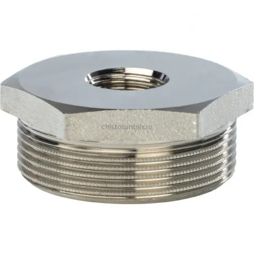 Футорка 1 1/2"x1/2" никелированная Stout