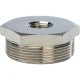 Футорка 1 1/2"x1/2" никелированная Stout