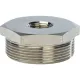 Футорка 1 1/2"x1/2" никелированная Stout