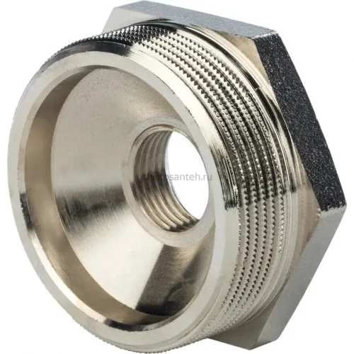 Футорка 1 1/2"x1/2" никелированная Stout