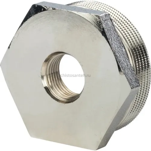 Футорка 1 1/2"x1/2" никелированная Stout