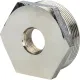 Футорка 1 1/2"x1/2" никелированная Stout