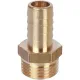 Штуцер НР 1/2"x14 мм Stout