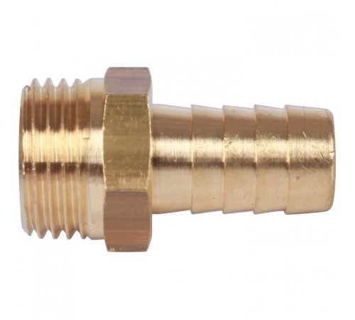 Штуцер НР 1/2"x14 мм Stout