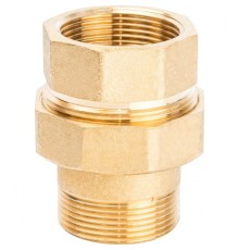 Разъемное соединение 1 1/2" американка ВН, уплотнение под гайкой по плоскости Stout