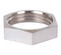 Контргайка 3/8" никелированная Stout