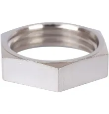 Контргайка 3/8" никелированная Stout