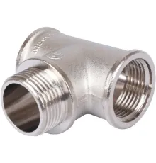 Тройник ВНВ 1"x1"x1", никелированный Stout