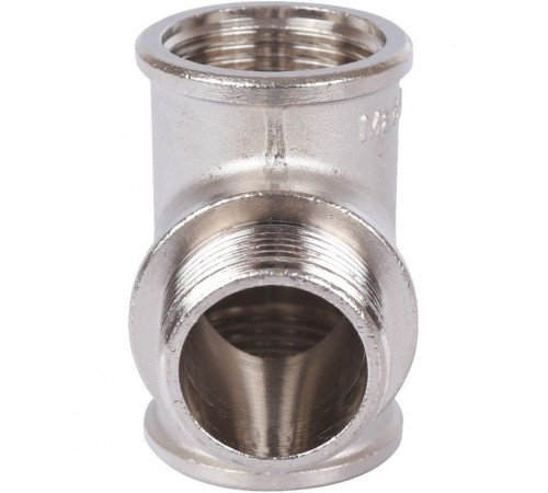 Тройник ВНВ 1"x1"x1", никелированный Stout