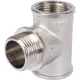 Тройник ВНВ 1"x1"x1", никелированный Stout