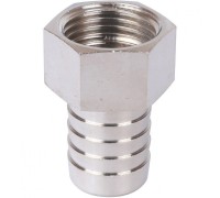 Штуцер ВР 1/2"x18, никелированный Stout