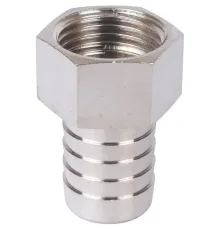 Штуцер ВР 1/2"x18, никелированный Stout