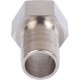 Штуцер ВР 1/2"x18, никелированный Stout