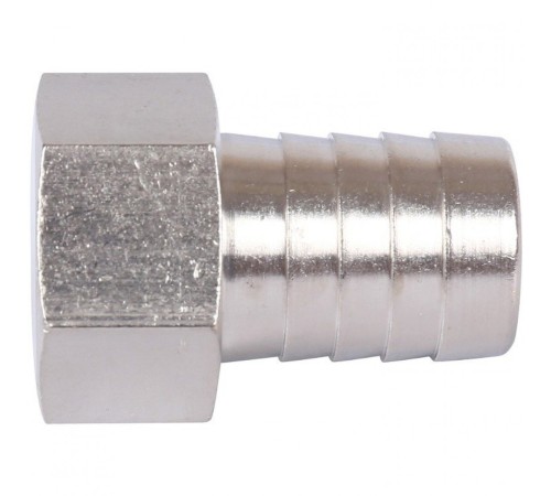 Штуцер ВР 1/2"x18, никелированный Stout
