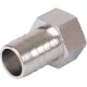 Штуцер ВР 1/2"x18, никелированный Stout