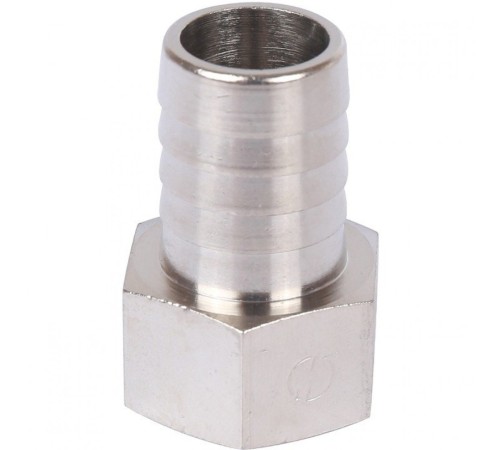 Штуцер ВР 1/2"x18, никелированный Stout