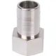 Штуцер ВР 1/2"x18, никелированный Stout