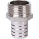 Штуцер НР 1"x25, никелированный Stout