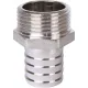 Штуцер НР 1"x25, никелированный Stout