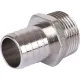Штуцер НР 1"x25, никелированный Stout