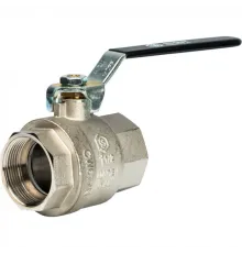 Кран шаровой полнопроходной ВР/ВР 1 1/2", ручка рычаг Stout