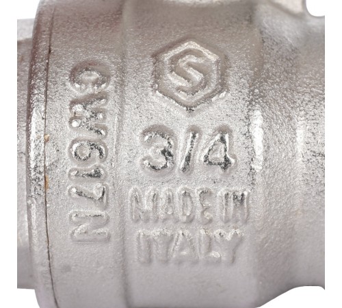 Кран шаровой стандартнопроходной ВР/НР 3/4", ручка рычаг Stout