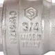 Кран шаровой стандартнопроходной ВР/НР 3/4", ручка рычаг Stout