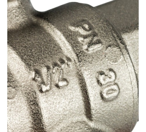 Кран шаровой с фильтром 1/2", ручка бабочка Stout