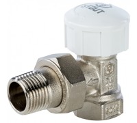 Клапан термостатический, угловой 1/2" Stout