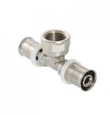 Тройник пресс с внутренней резьбой 26х1/2"х26 Valtec