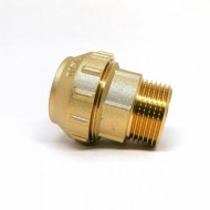 Муфта с наружней резьбой для труб ПНД 32x1" ZEISSLER (ZSr.151.023206 ЗЕЙСЛЕР)